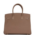 Her Birkin 30 Etoupe Togo Gold Hardware