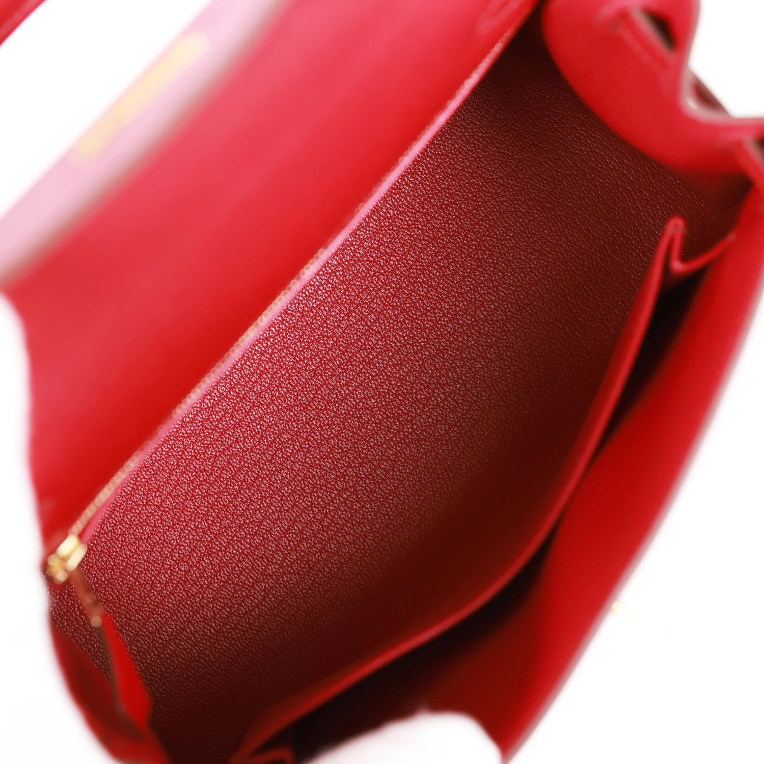 Her Kelly Sellier 25 Rubis Madame Gold Hardware