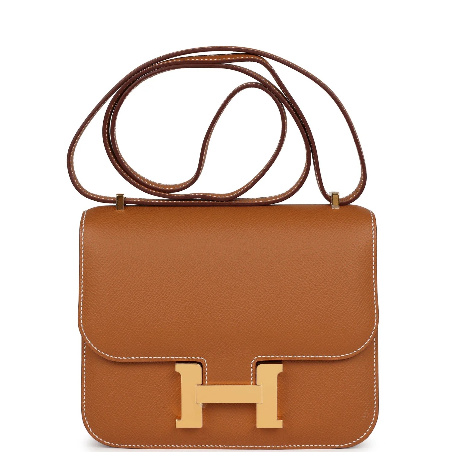 Her Constance 1-18 Gold Epsom Gold Hardware