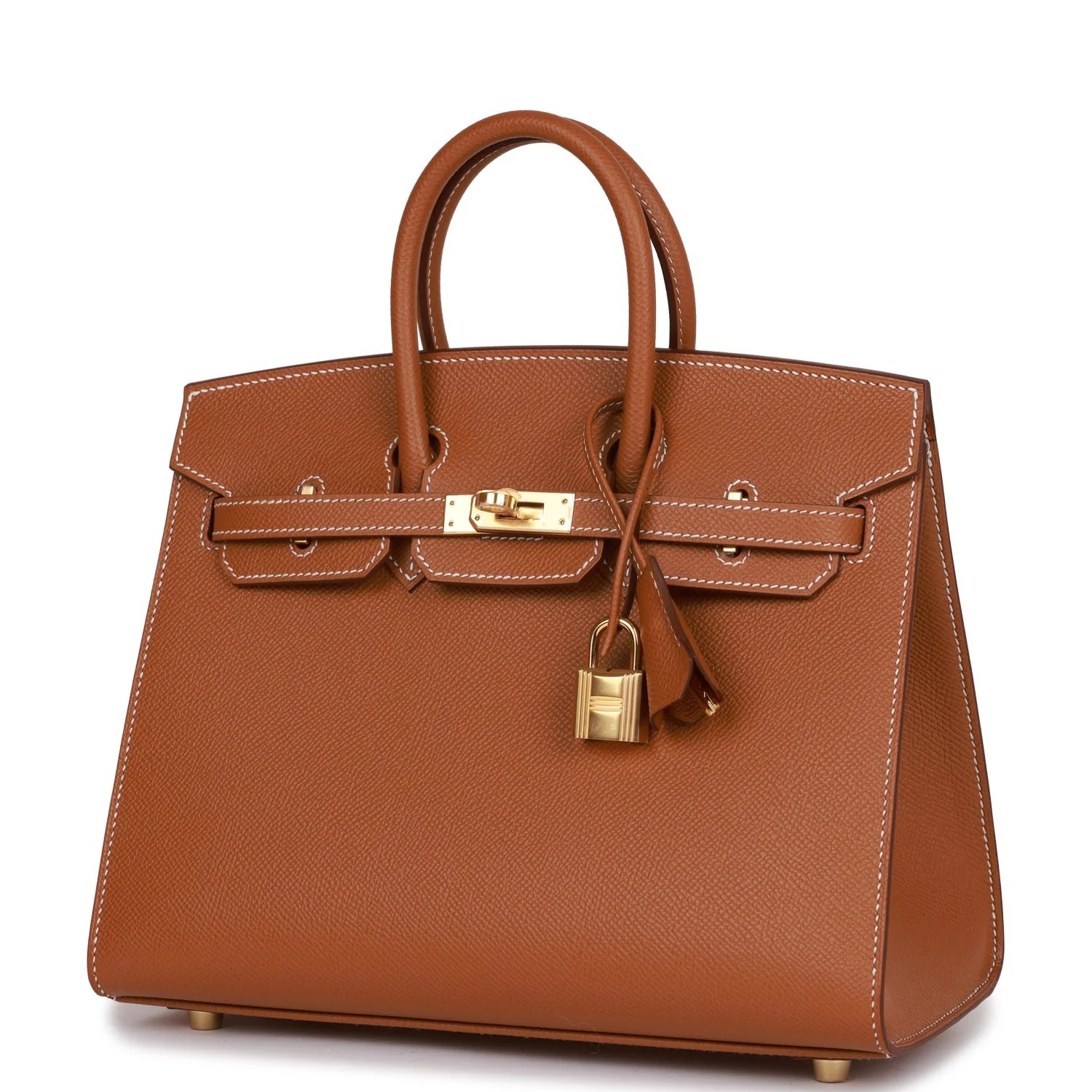 Her Birkin Sellier 25 Gold Epsom Gold Hardware