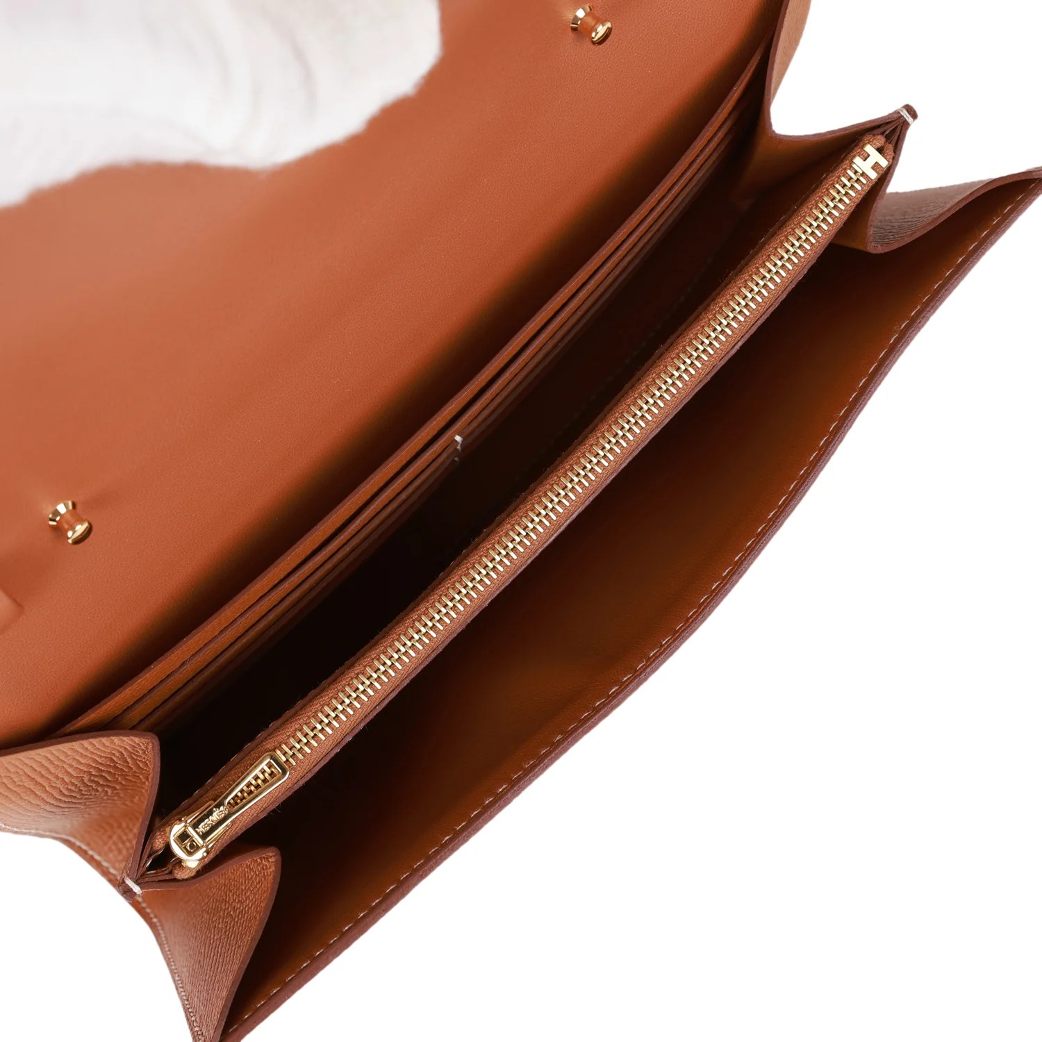 Her Constance Wallet To Go Gold Epsom Gold Hardware