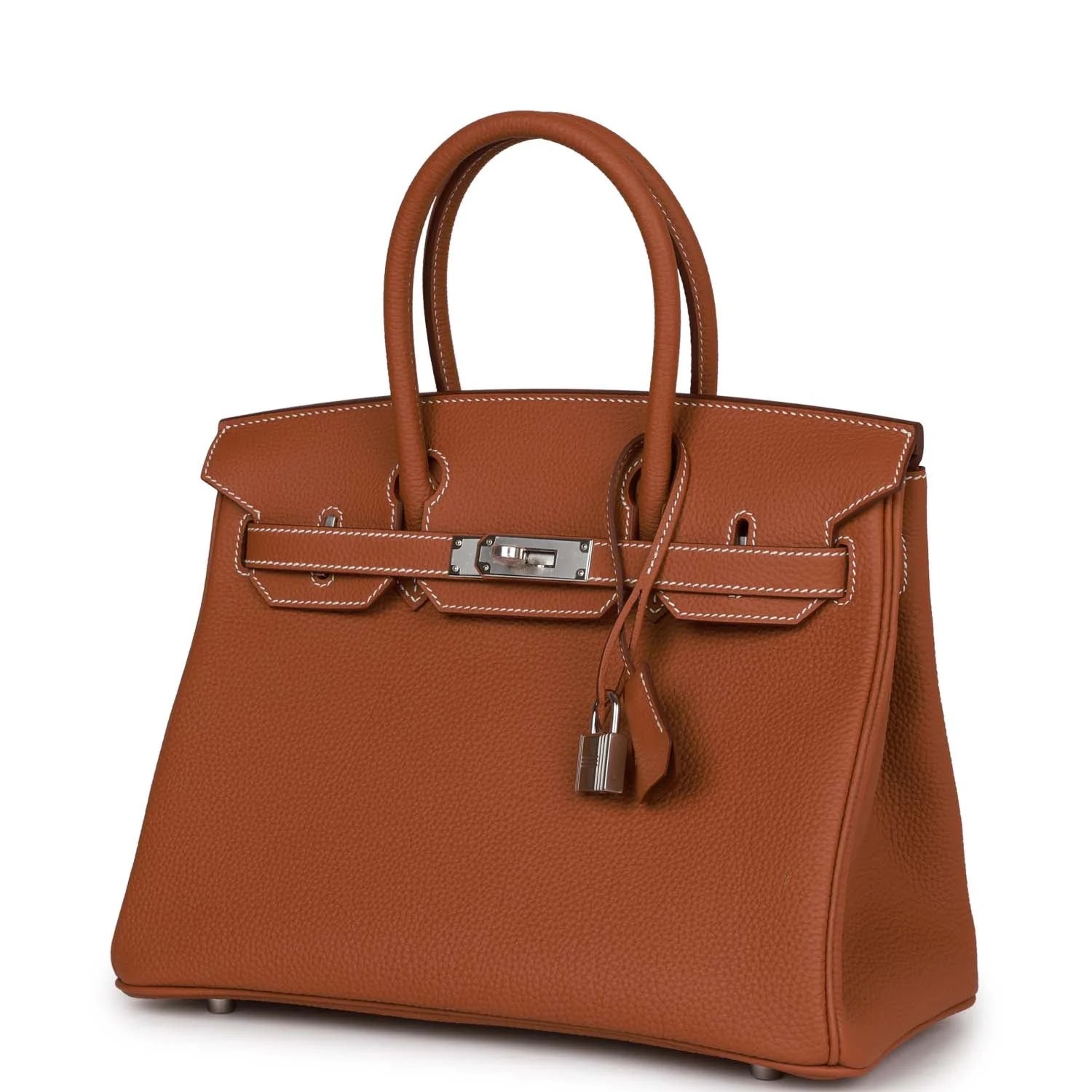 Her Birkin 30 Silver Togo Palladium Hardware