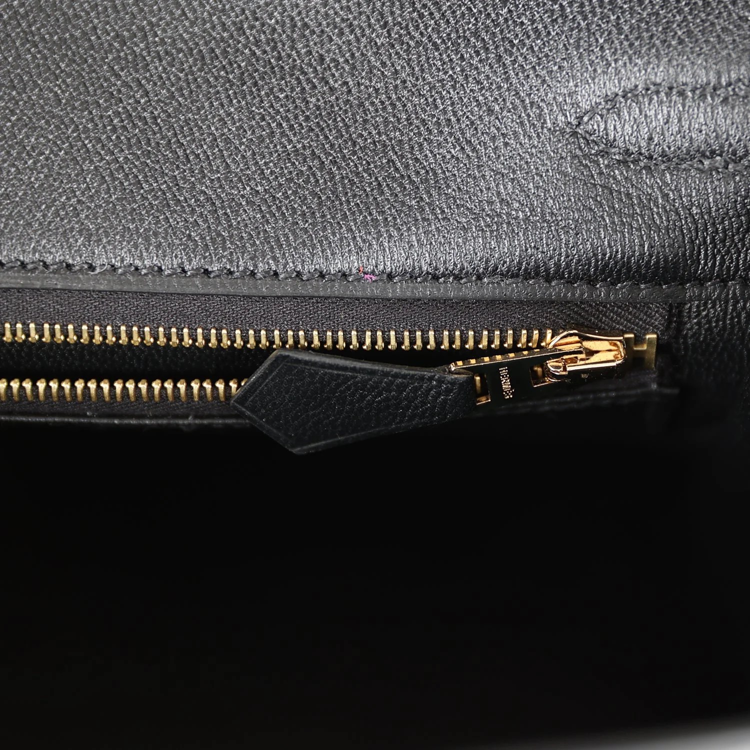 Her Birkin 25 Black Matte Porosus Crocodile Gold Hardware