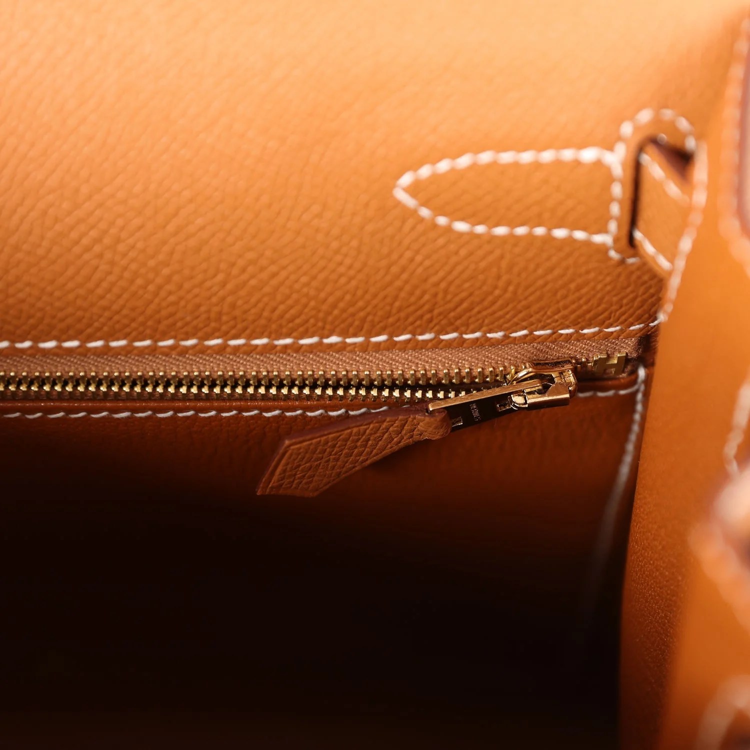 Her Kelly Sellier 28 Gold Epsom Gold Hardware