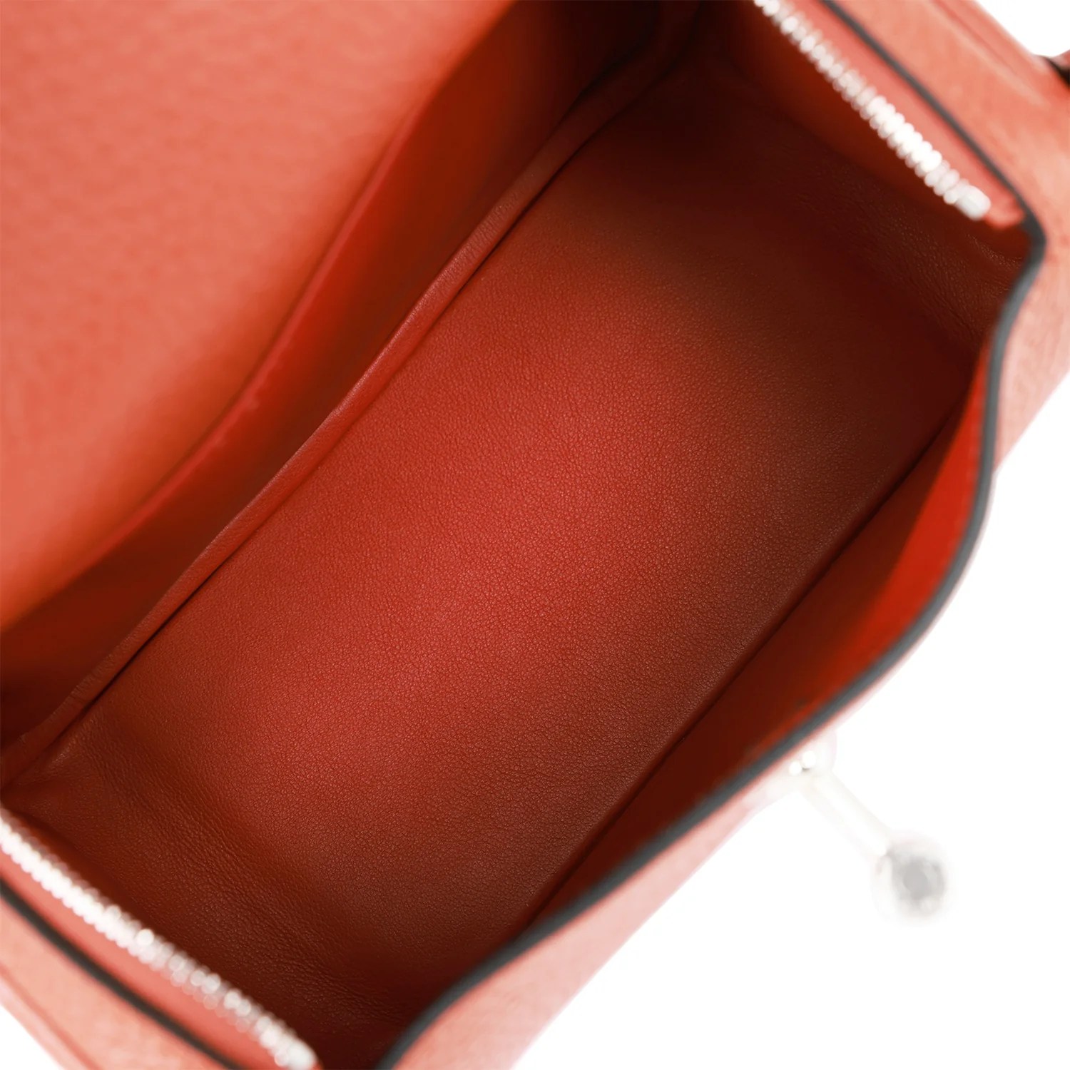 Her Mini Lindy Cuivre Clemence Palladium Hardware