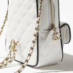 MINI BACKPACK White & Black