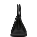 Her Birkin 30 Black Epsom Palladium Hardware