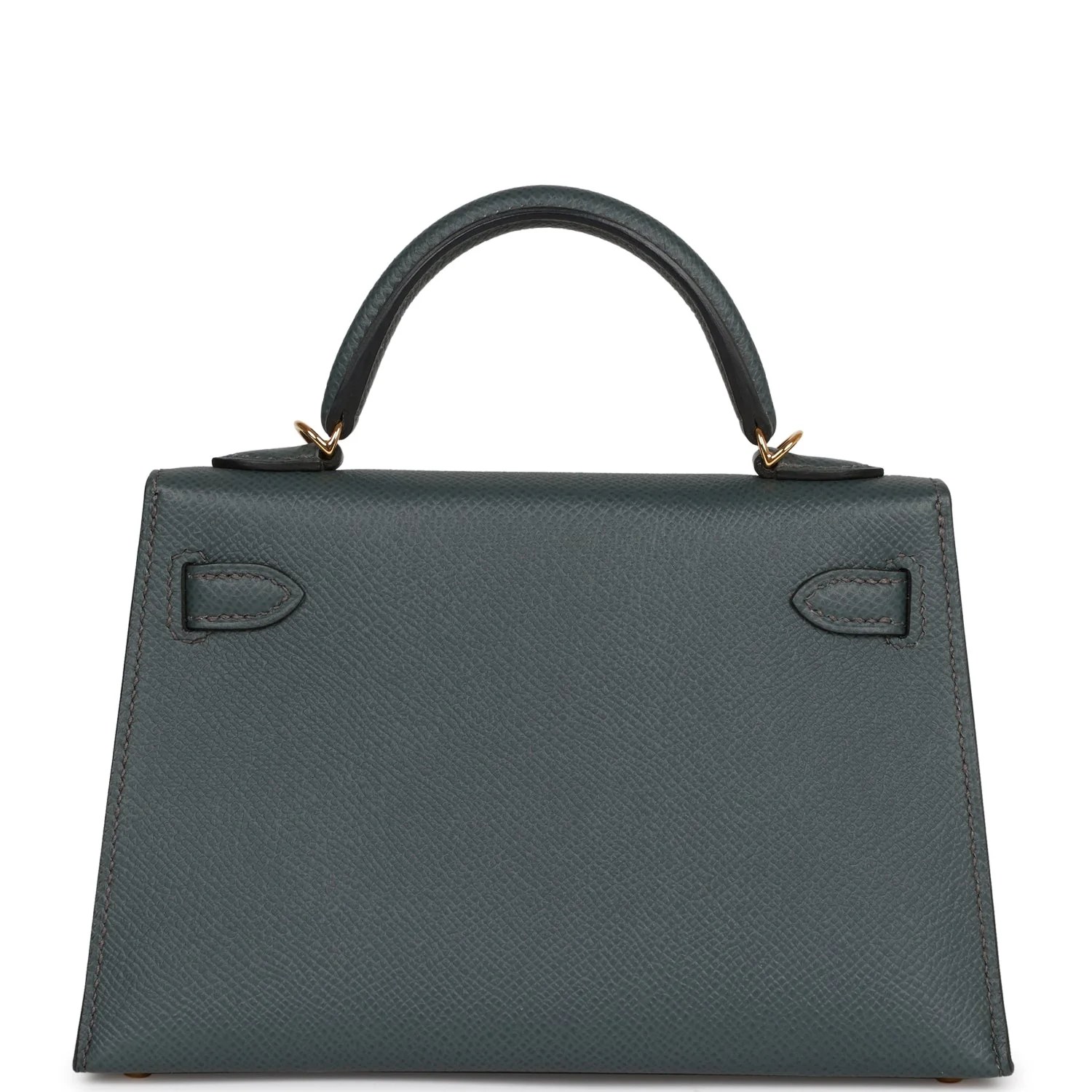 Her Kelly Sellier 20 Bleu Orage Epsom Gold Hardware