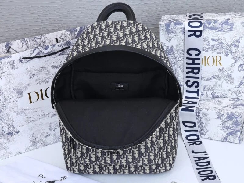 Dior 42Cm Rider Backpack Beige/Blue