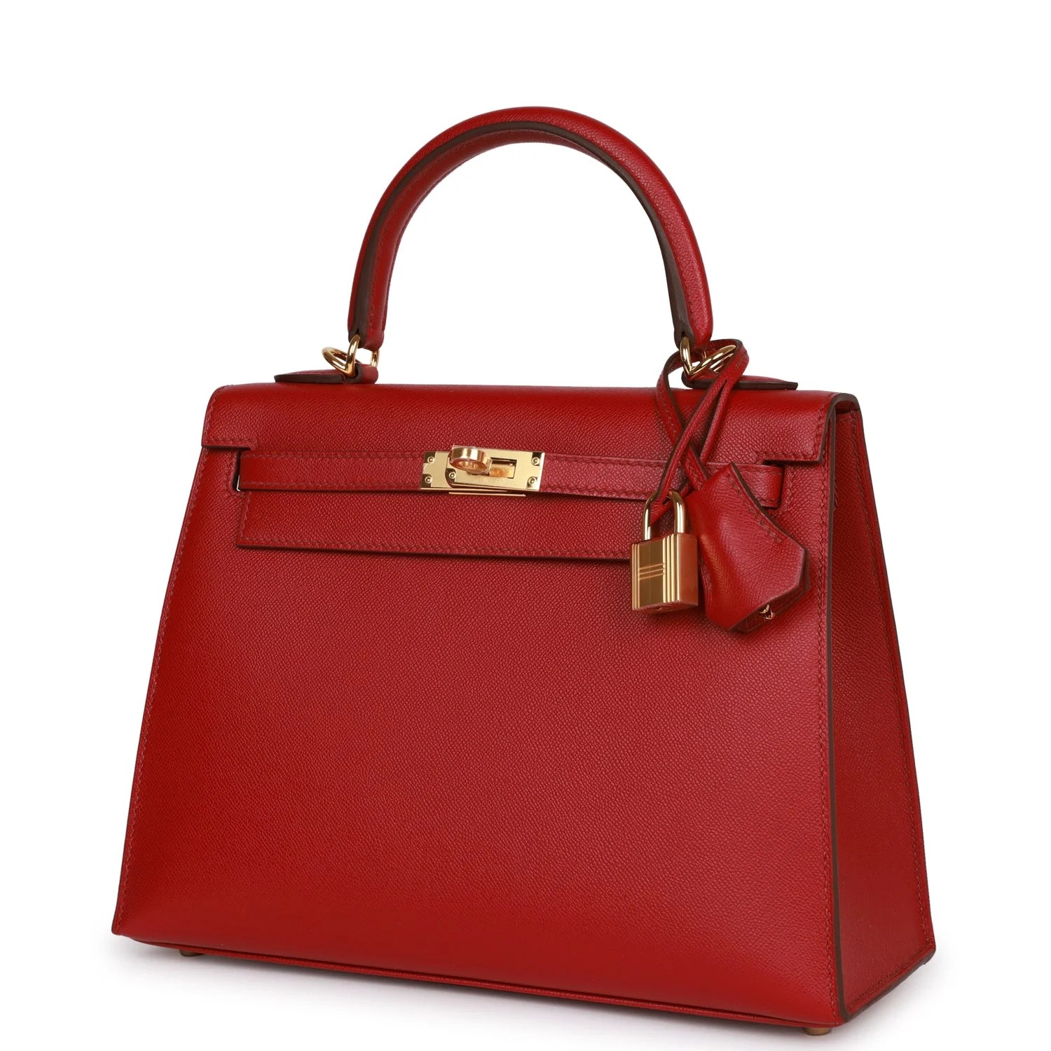 Her Kelly Sellier 25 Rubis Madame Gold Hardware