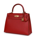 Her Kelly Sellier 25 Rubis Madame Gold Hardware