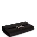 Her Constance Wallet To Go Black Epsom Palladium Hardware