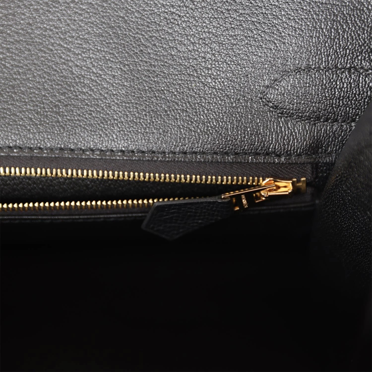 Her Birkin Sellier 30 Black Epsom Gold Hardware