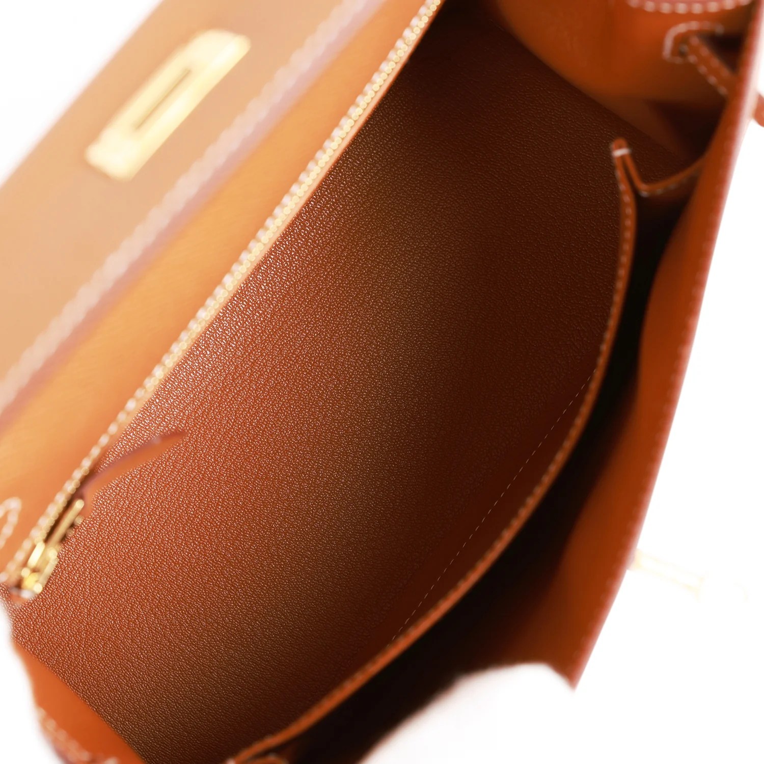 Her Kelly Sellier 25 Gold Epsom Gold Hardware