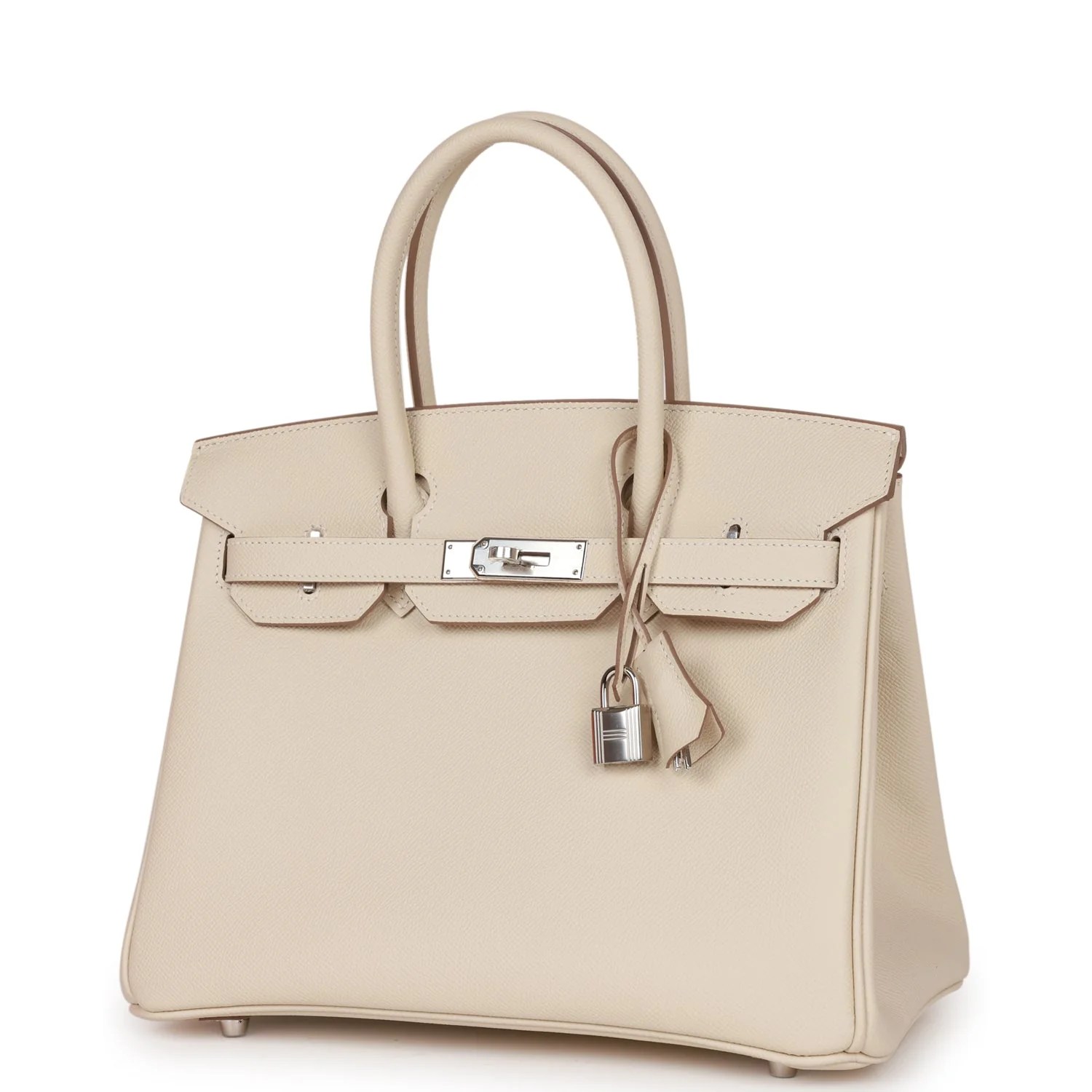 Her Birkin 30 Craie Epsom Palladium Hardware