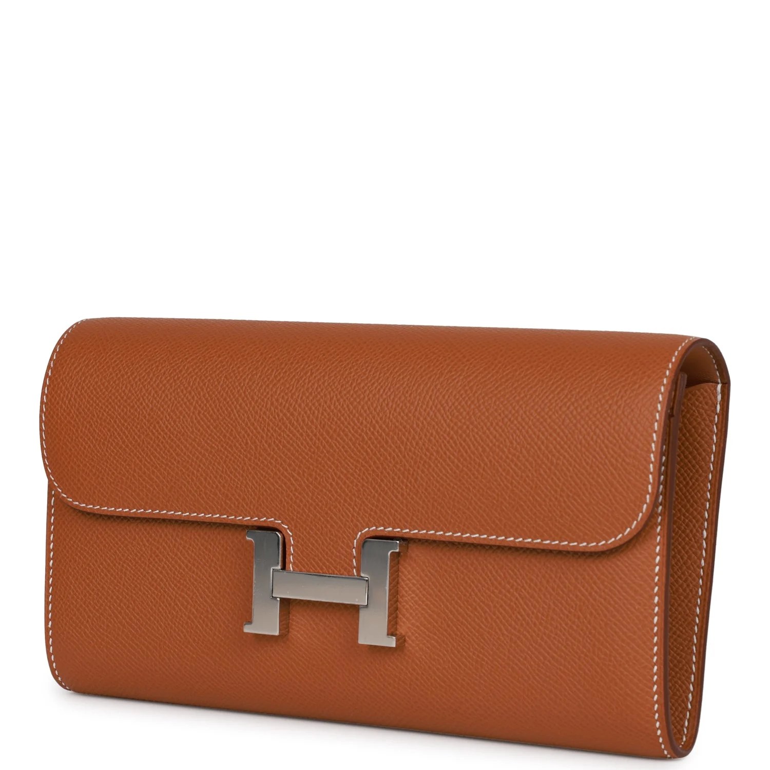 Her Constance Wallet To Go Gold Epsom Palladium Hardware