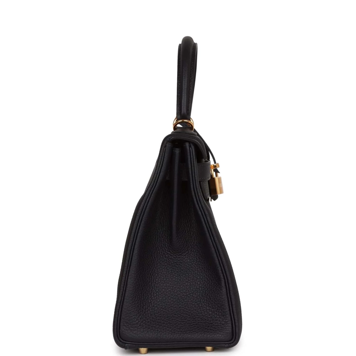 Her Kelly Retourne 28 Caban Togo Gold Hardware
