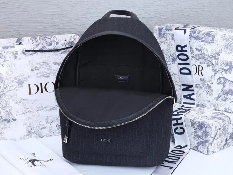 Dior 42Cm Rider Backpack Beige/Blue