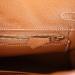 Her Birkin 25 Gold Togo Gold Hardware