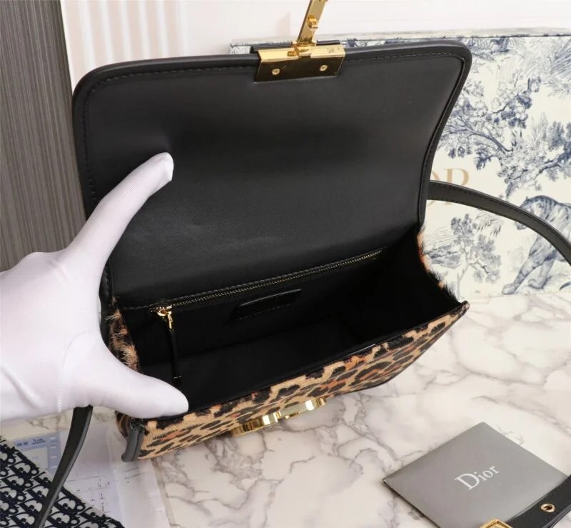 Dior Leopard 30 Montaigne Bag