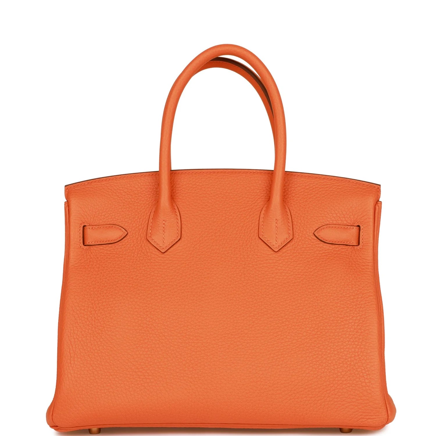 Her Birkin 30 Orange Clemence Gold Hardware