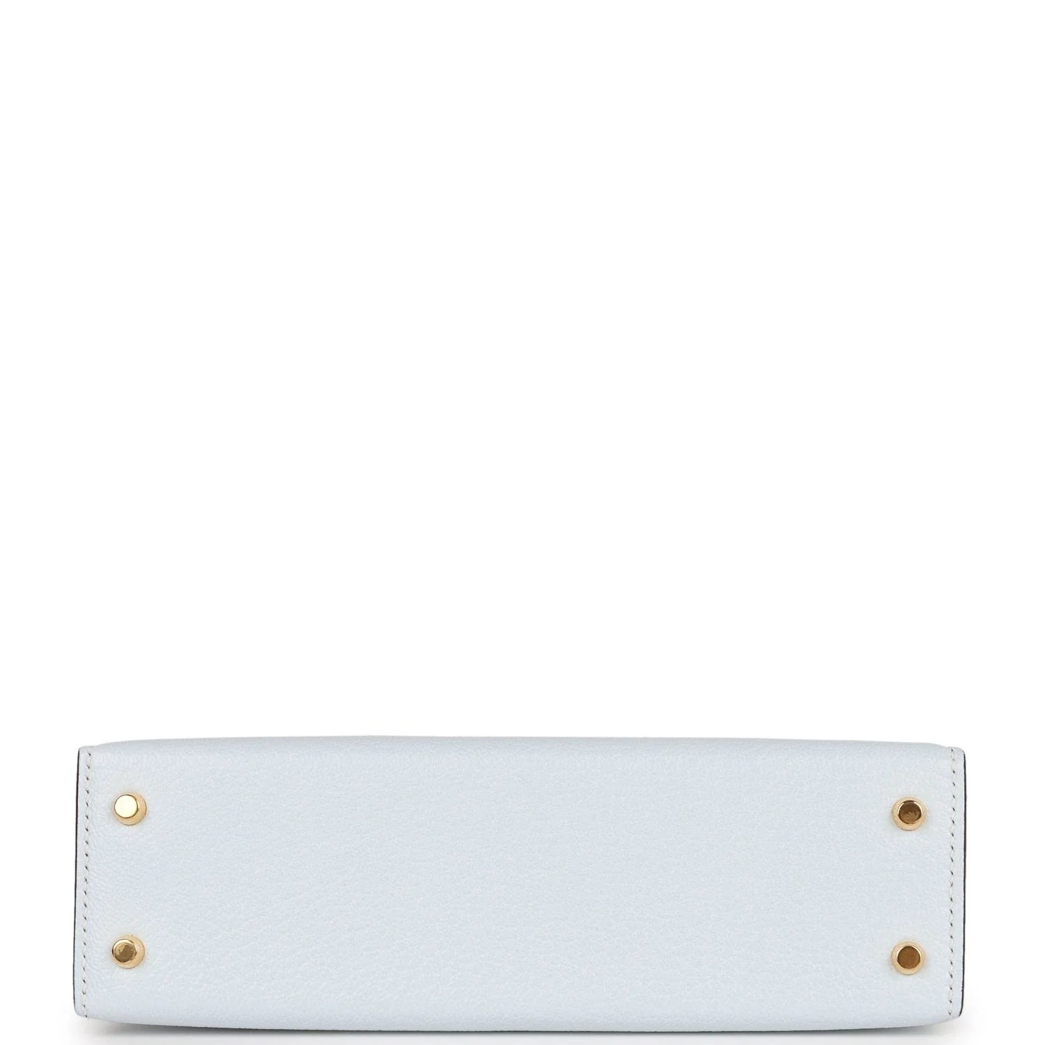 Her Kelly Sellier 20 Bleu Brume Chevre Gold Hardware