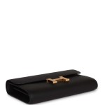 Her Constance Wallet To Go Black Epsom Gold Hardware