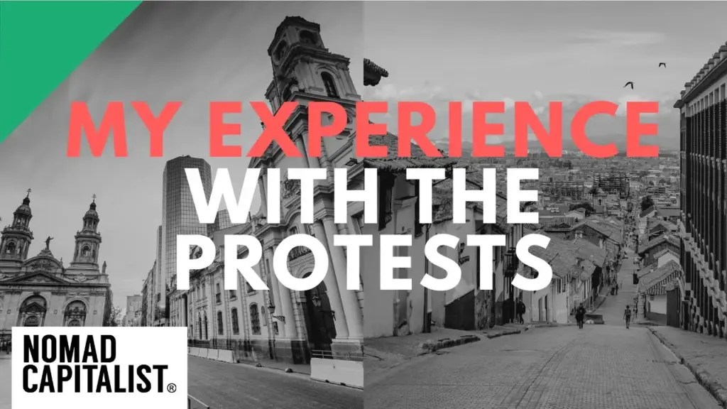 Nomad Capitalist: My Experience at the Bogota and Santiago Protests