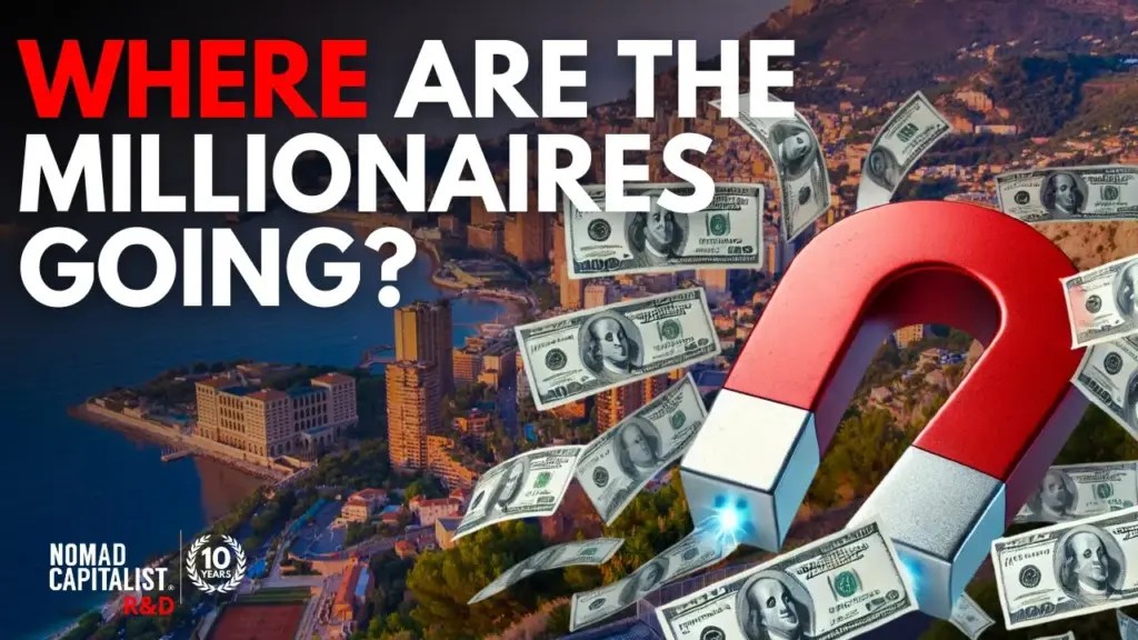 Nomad Capitalist R&D: USA no longer the Millionaire Magnet