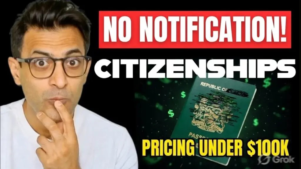 Goodlife Investor: Not Informing Anyone! 5 Legal Citizenships for 100% Privacy