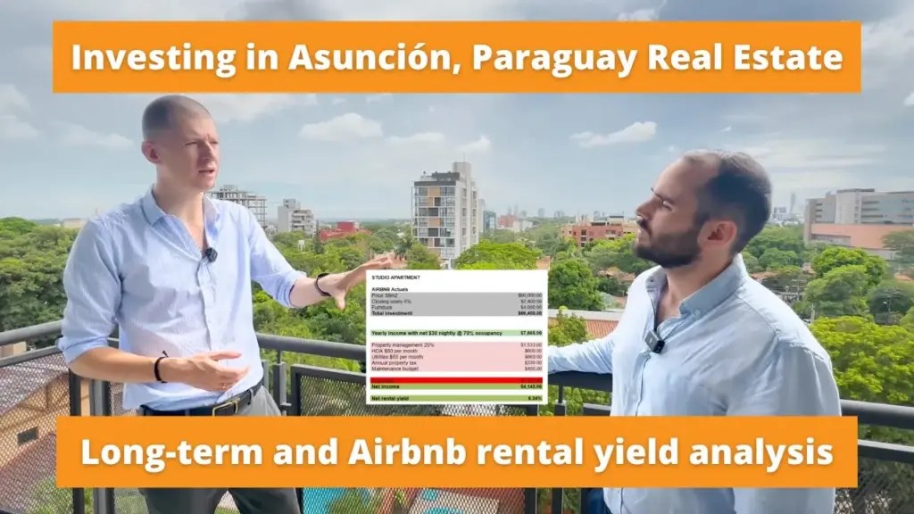 The Wandering Investor: Asuncion, Paraguay real estate – full Airbnb and long-term rental yield calculations