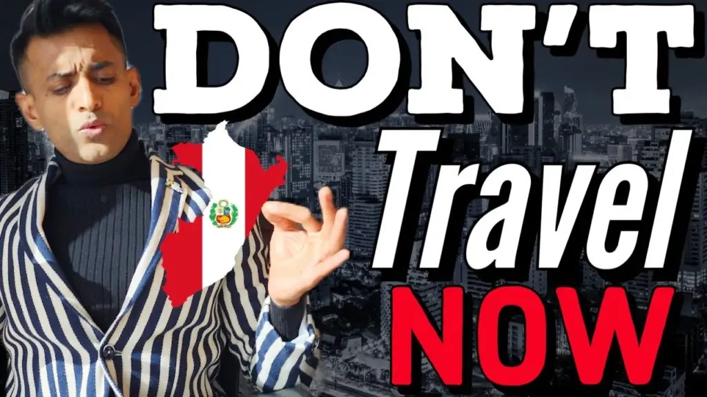 Goodlife Investor: Reconsider travel to PERU right NOW! be it Permanent Residency, Temporary Residency or even TOURISM