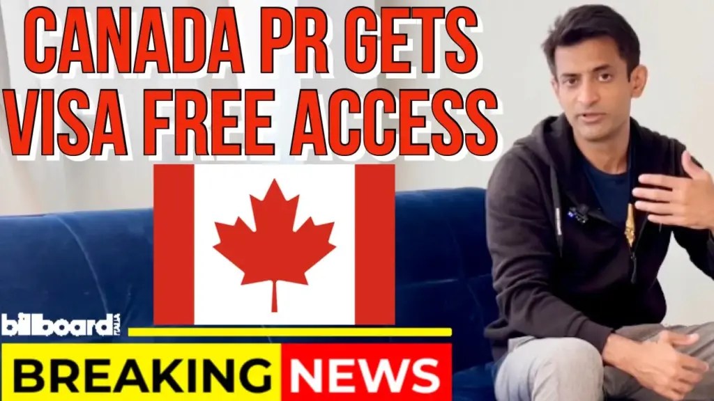 Goodlife Investor: Latest Update April 2022 Canada Permanent Resident PR Card provides visa free access to 23 countries
