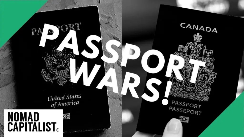 Nomad Capitalist: US Passport vs. Canadian Passport #PassportWars