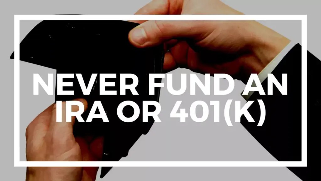 Nomad Capitalist: Why I never funded an IRA or 401(k)