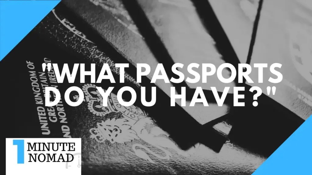 Nomad Capitalist: Should You Reveal Your Citizenships? | #OneMinuteNomad