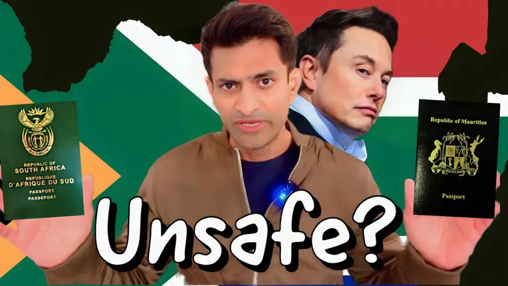 Goodlife Investor: Most UNSAFE Country But SAFEST Passport? Which ONE Does Elon Musk Carry – South Africa Vs. Mauritius