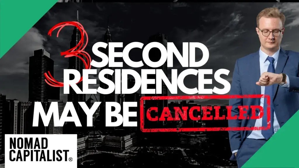 Nomad Capitalist: Three Second Residences Going Away in 2020
