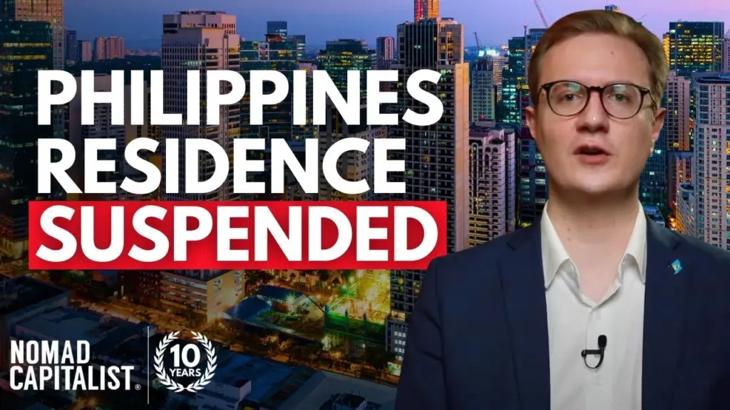Nomad Capitalist: Philippines Suspends SRRV Retirement Visa Program