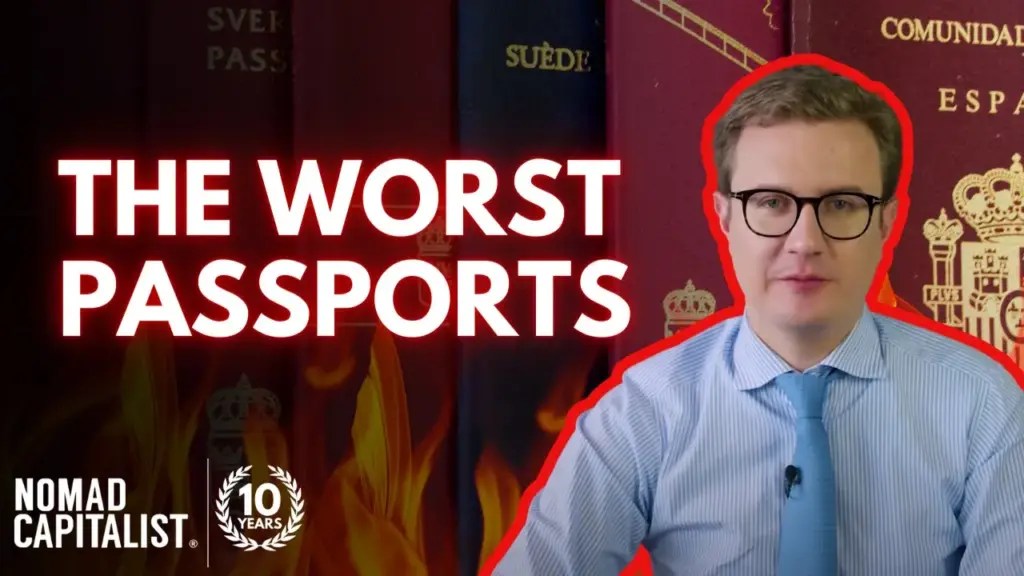 Nomad Capitalist: The 10 Worst Passports in 2022 (And Why They Don’t Matter)