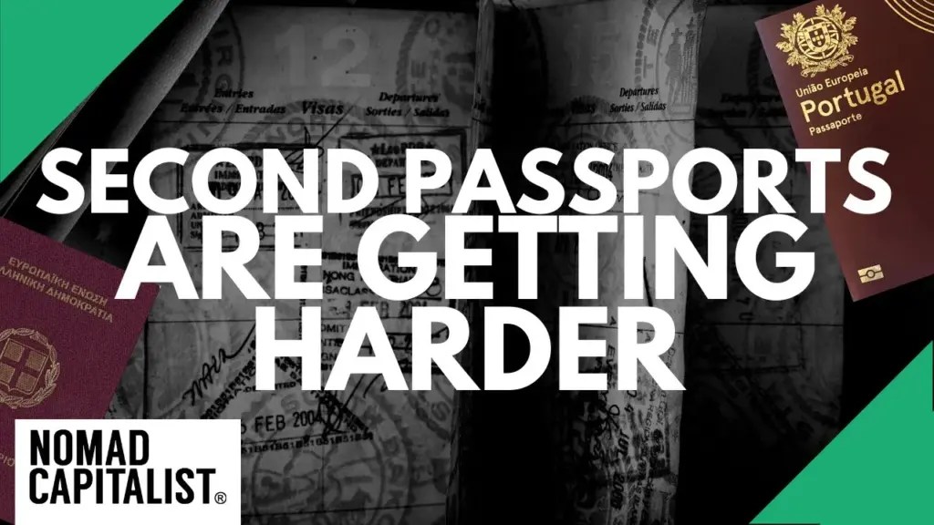 Nomad Capitalist: Why Second Citizenship is Becoming Harder to Get