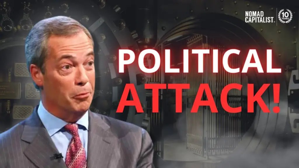 Nomad Capitalist: Nigel Farage Exposes REAL Reason for Bank Account Closure