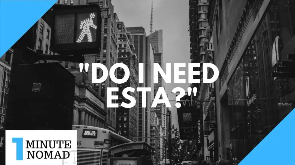 Nomad Capitalist: Do I Need ESTA to Visit the US? | #OneMinuteNomad