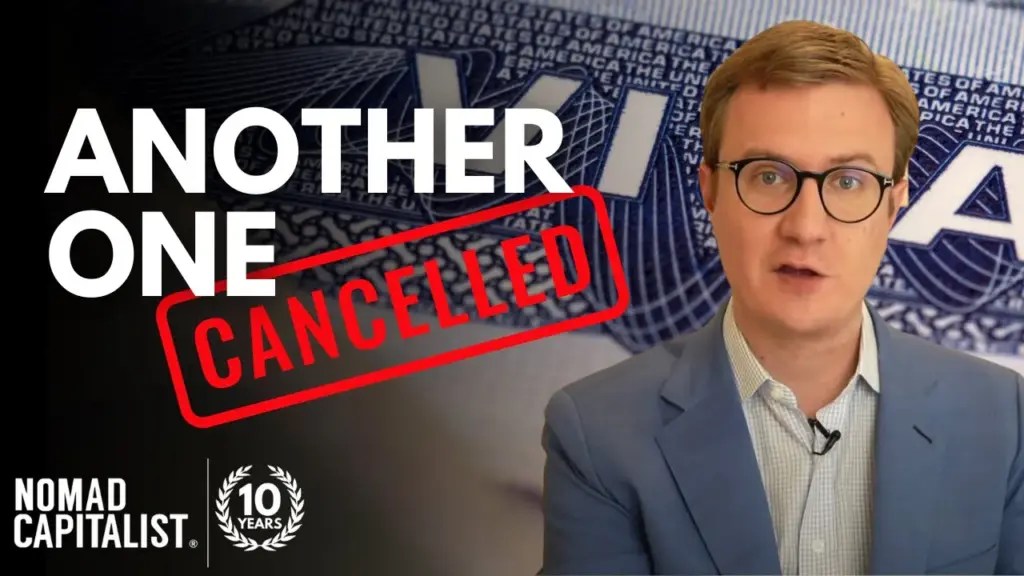 Nomad Capitalist: This Golden Visa is Canceled