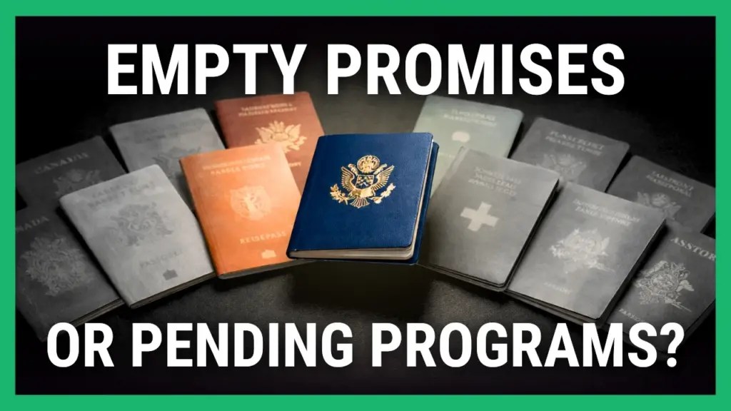 IMI Daily: 14 Planned Citizenship Programs: Which Will Open?