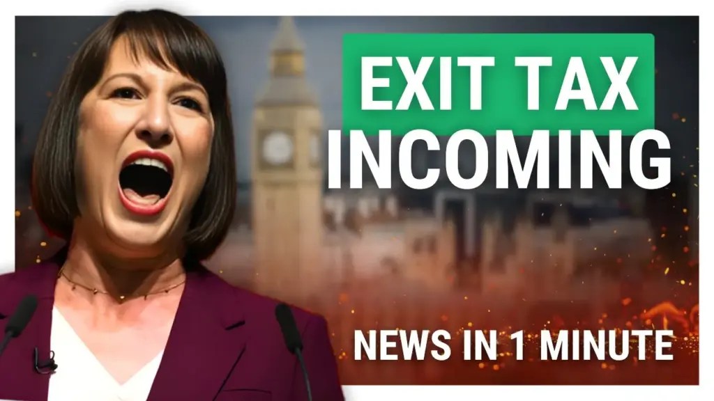 IMI Daily: UK Exit Tax Coming Soon (Wealth Exodus Speeds Up)