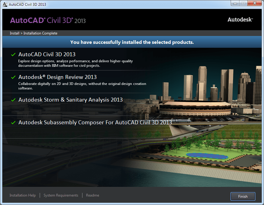 Install Tip Want Everything Civil 3d 2013 Civil 3d Plus