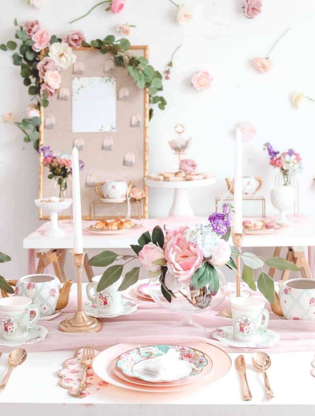 pink tea party
