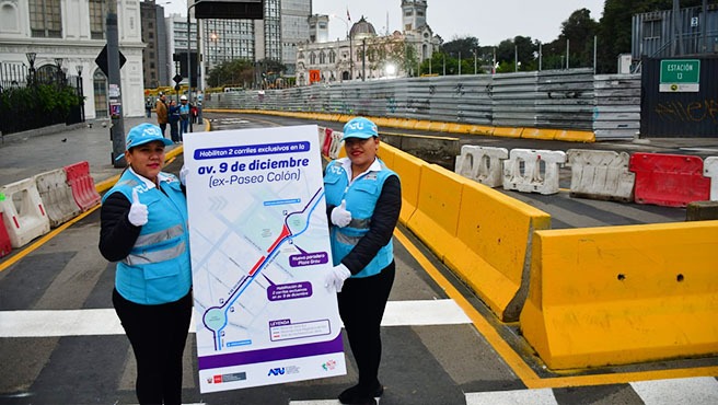 Reabren carriles en Paseo Colón y mejoran ruta del Corredor Morado Reabren carriles en Paseo Colón y mejoran ruta del Corredor Morado