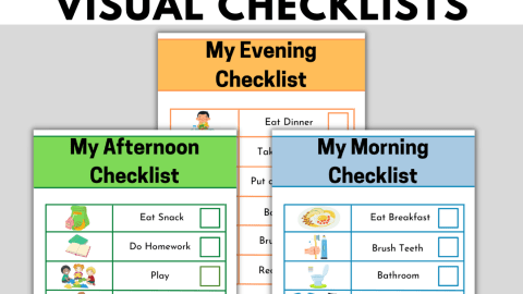 morning routine checklist for kids